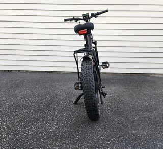 Back view of a quality Electric Bike - Hotebike